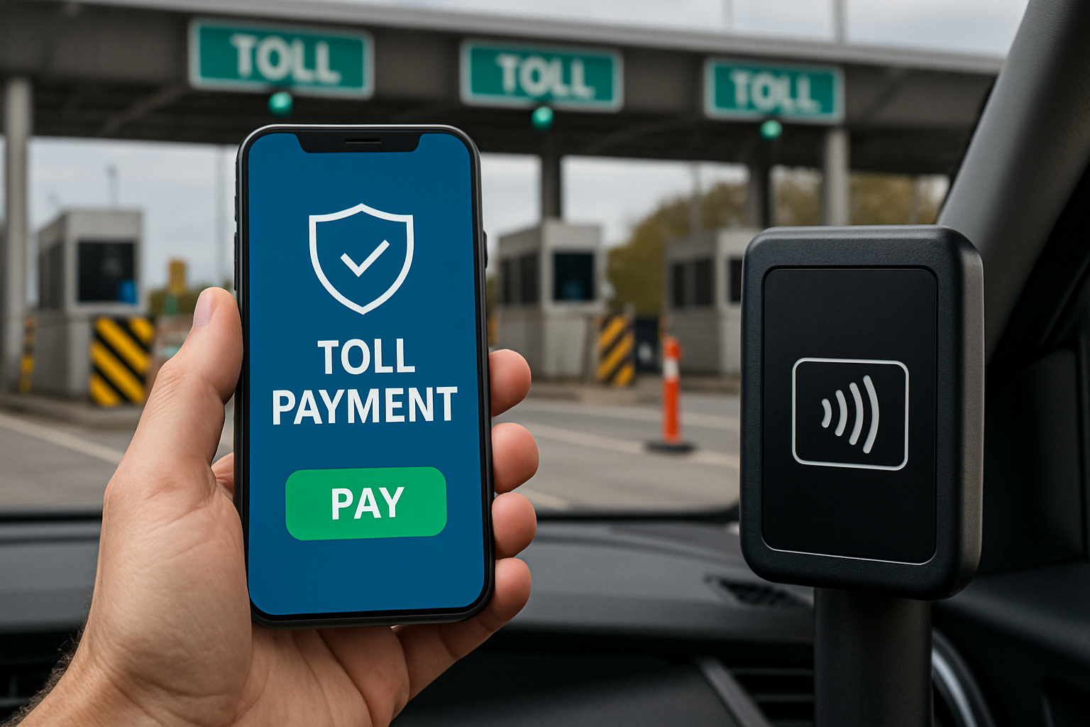 Secure and reliable toll payment technology